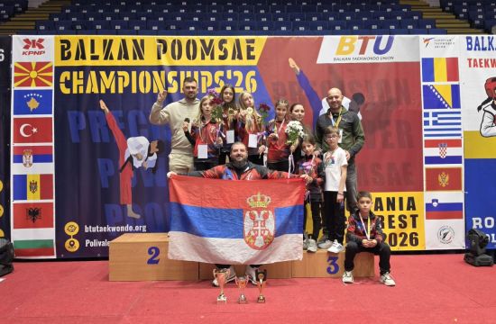 TEKVONDO„Imperium Pazova“ na krovu Balkana