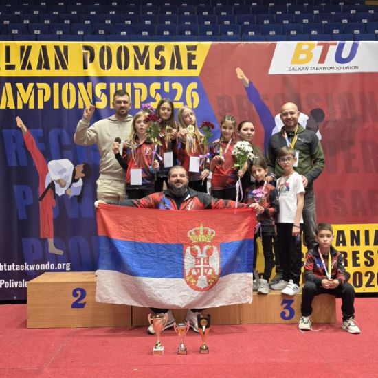 TEKVONDO„Imperium Pazova“ na krovu Balkana