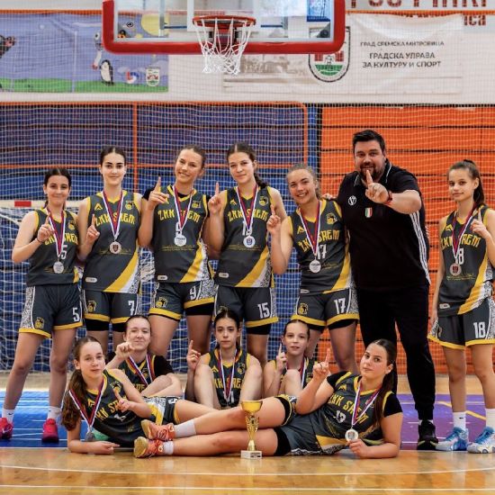 USPEH PIONIRKI ŽENSKOG KOŠARKAŠKOG KLUBA „SREM“ IZ SREMSKE MITROVICESledi borba sa najboljima u Srbiji