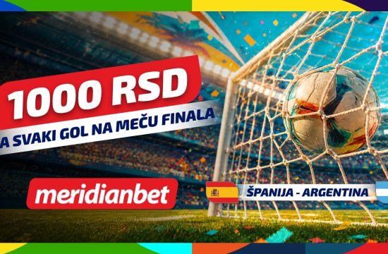 NEKA PRŠTE GOLOVI U FINALU: Igraj na Argentinu ili Španiju i uzmi 1.000 dinara za svaki pogodak!