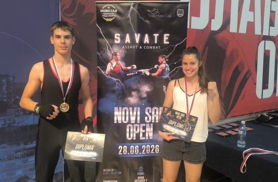 U NOVOM SADU ODRŽANA INTERNACIONALNA REVIJA U SAVATE BOKSUAnja Lukić i Petar Vukmir dostojni predstavnici Sremske Mitrovice