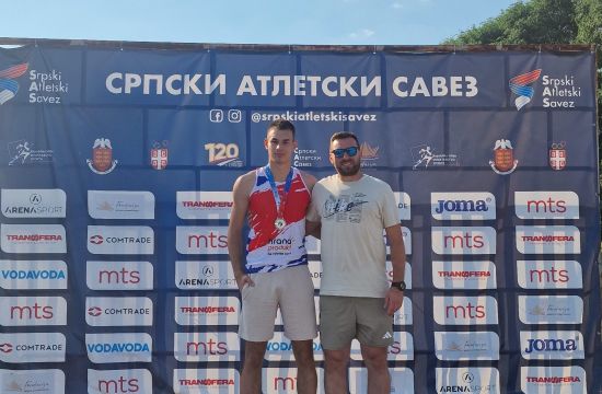 ATLETSKI KLUB „SIRMIUM“Stefan Đonić prvak Srbije