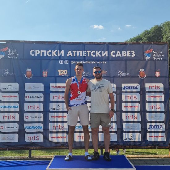 ATLETSKI KLUB „SIRMIUM“Stefan Đonić prvak Srbije