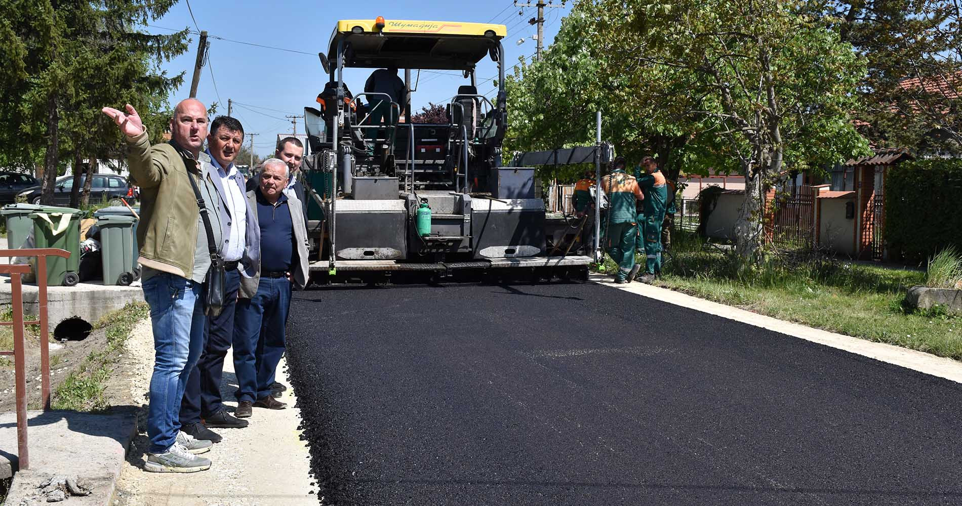 ŠIMANOVCIUlica 8. marta dobija novi izgled