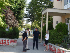 REKONSTRUKCIJA ŠKOLE U ŠIMANOVCIMAU toku zamena krova