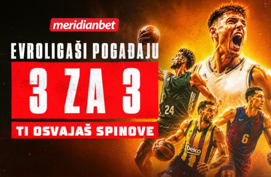 Finale Evrolige donosi spektakl – Meridian deli besplatne spinove za svaku trojku!