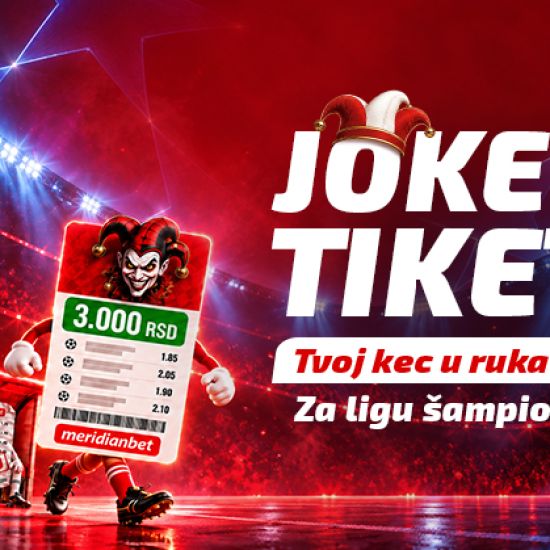 VEČERAS NE PROPUSTI LIGU ŠAMPIONA: NAJVEĆI EVROPSKI KLUBOVI SU NA TERENU, A JOKER TIKET UZ TEBE!