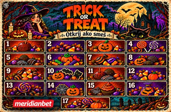 POČELA JE HALLOWEEN AVANTURA U MERIDIANU – SMEŠ LI DA JOJ SE PREPUSTIŠ?