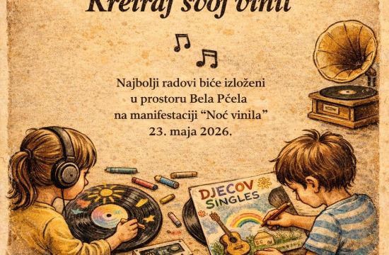 SREMSKA MITROVICALikovni konkurs „Noć vinila“