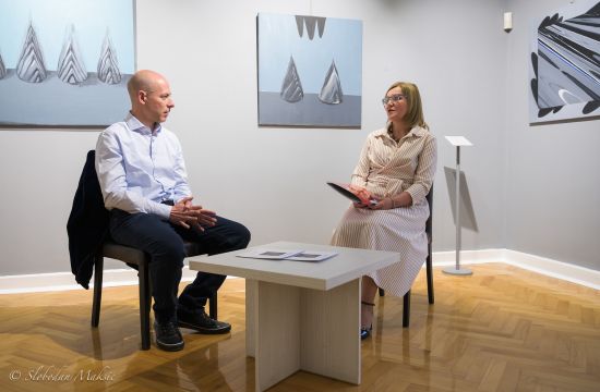 IZLOŽBA MILANA ALEKSIĆA U GALERIJI „LAZAR VOZAREVIĆ“Slikanje skrivenog