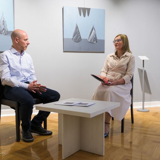 IZLOŽBA MILANA ALEKSIĆA U GALERIJI „LAZAR VOZAREVIĆ“Slikanje skrivenog