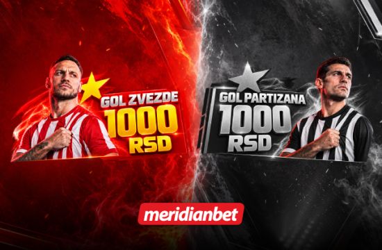 IZNENAĐENJE ZA VEČITE: ZA GOL U DERBIJU – 1.000 DINARA!