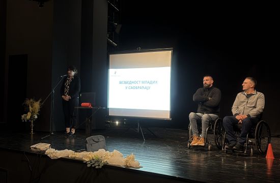 EDUKACIJA MLADIH O BEZBEDNOSTI U SAOBRAĆAJUDa trenutak nesavesnosti ne promeni ceo život