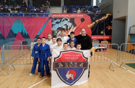 DŽUDO KLUB „LSK“Laćarci osvojili i Zrenjanin
