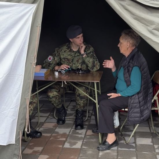 GOLUBINCIVojni lekar na selu: Preventivni pregledi meštana