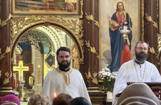 HRAM SILASKA SVETOG DUHA NA APOSTOLENovi paroh u rumskom Hramu Silaska svetog duha na apostole
