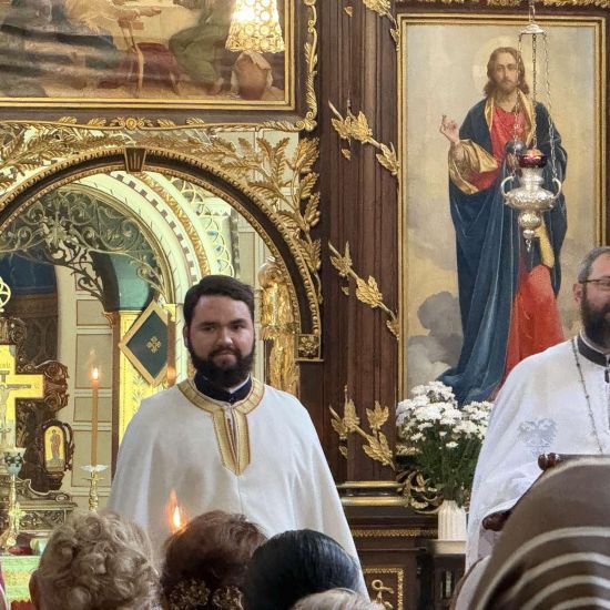 HRAM SILASKA SVETOG DUHA NA APOSTOLENovi paroh u rumskom Hramu Silaska svetog duha na apostole