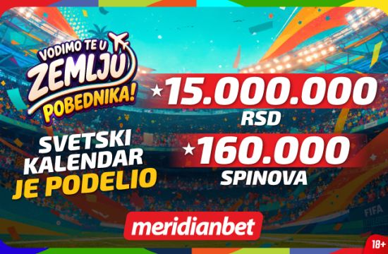 Meridian podelio milione, a pred meč Francuska – Maroko sprema spektakl koji se ne propušta!