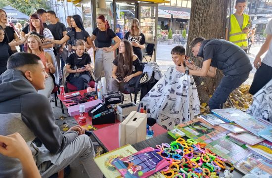 AKCIJA NURDORA NA RUMSKOM GRADSKOM TRGUPodrška najmlađima u njihovim velikim borbama