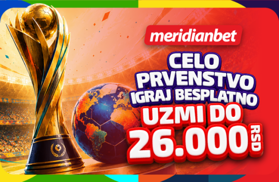 PRVENSTVO JE VEĆ U TOKU, A TI JOŠ ČEKAŠ? Uzmi 26.000 RSD i otputuj u zemlju novog SVETSKOG ŠAMPIONA!