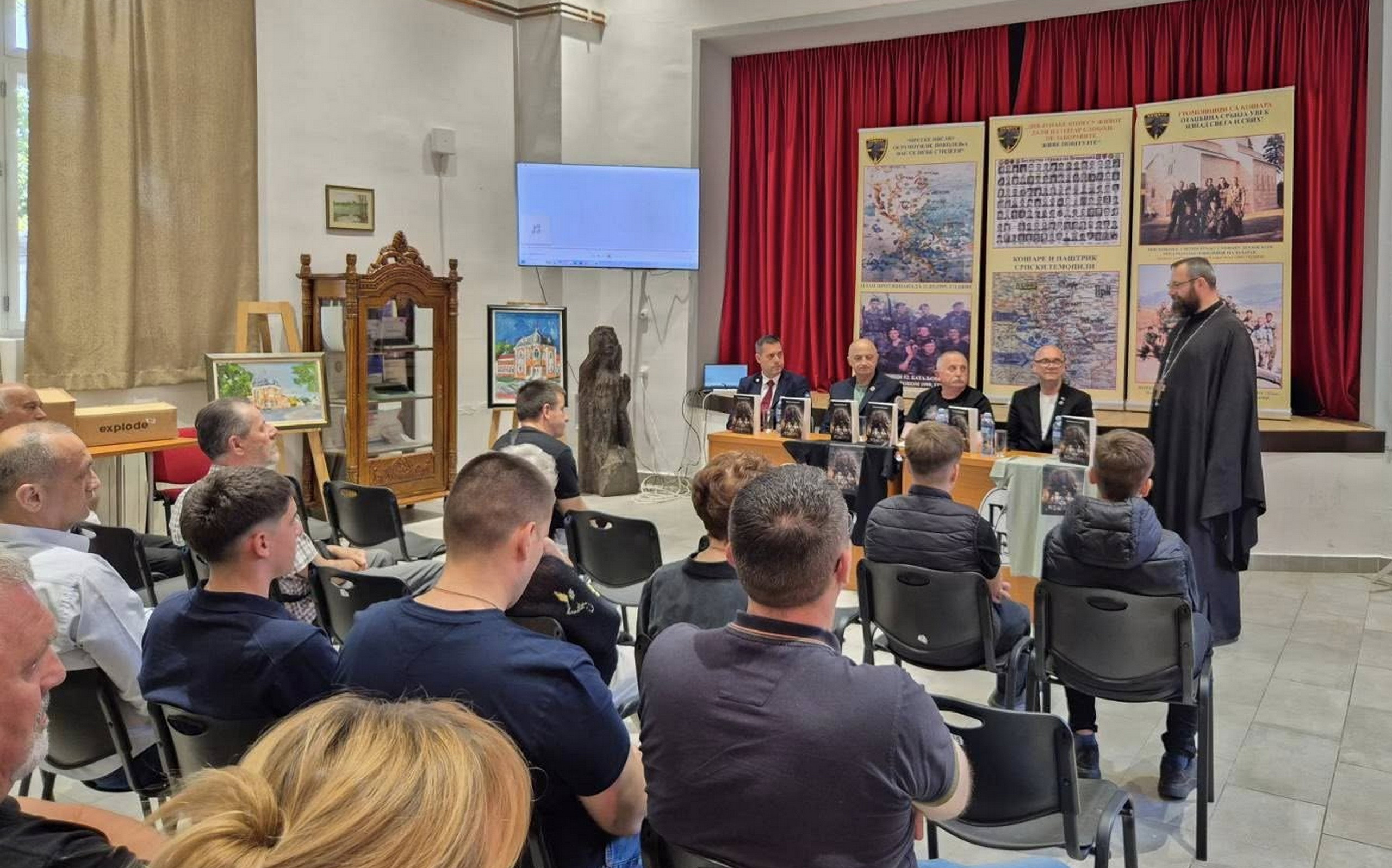 GRADSKA BIBLIOTEKA U RUMIPredstavljena knjiga „Titani sa Košara“