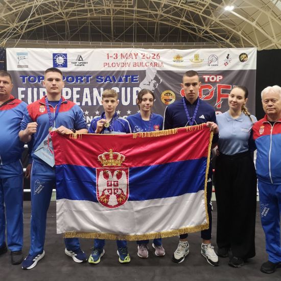 SAVATE BOKS KLUB „RUMA“Četiri odličja iz Bugarske