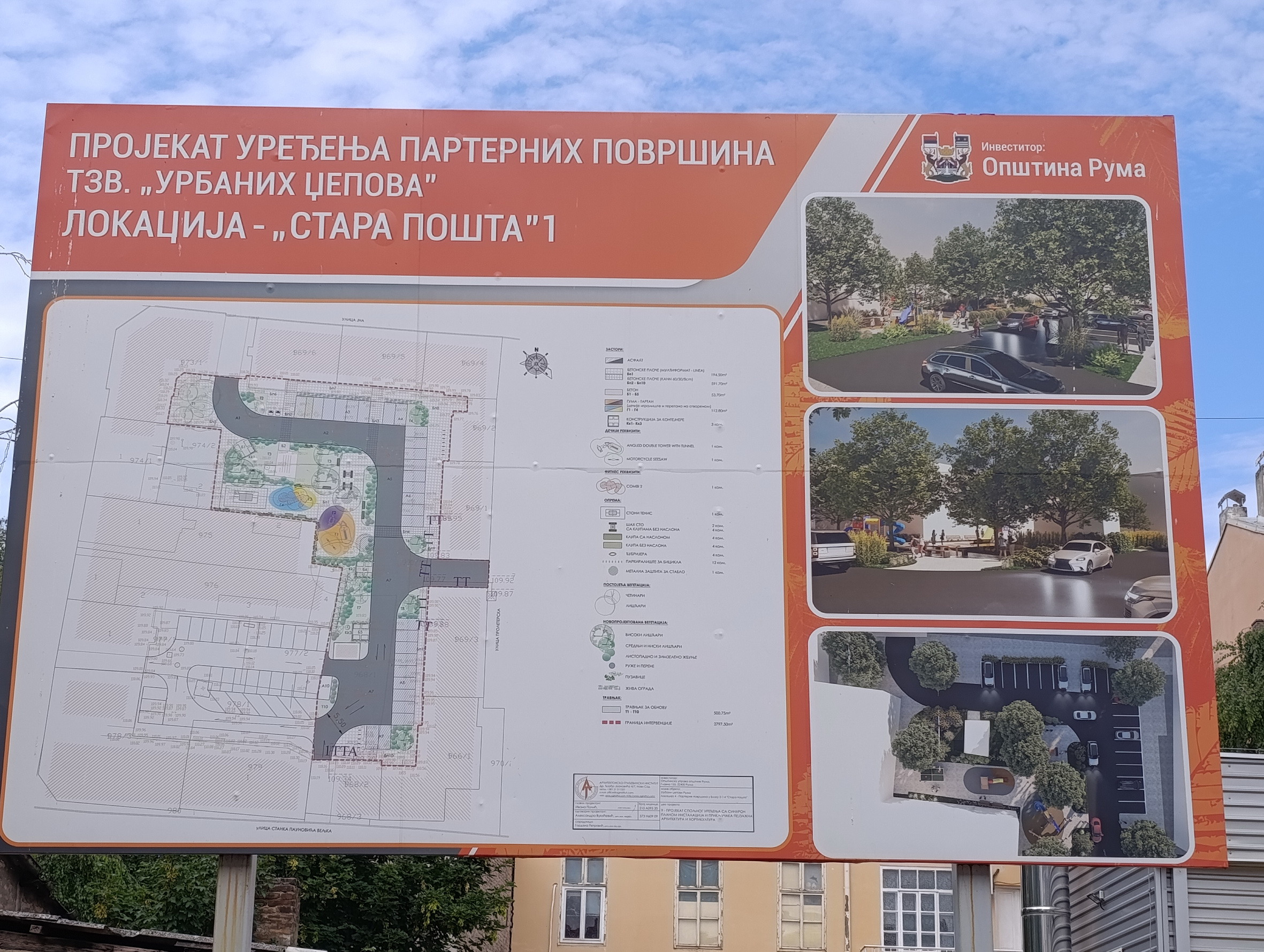JAVNA PREZENTACIJA U RUMIGrađani uključeni u realizaciju projekta Urbani džepovi