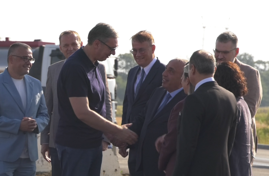 PREDSEDNIK SRBIJE ALEKSANDAR VUČIĆ OBIŠAO RADOVEDeonica auto-puta Kuzmin-Sremska Rača u završnici