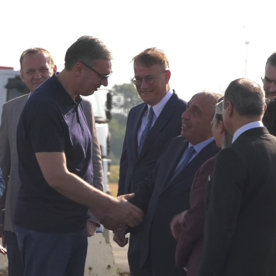 PREDSEDNIK SRBIJE ALEKSANDAR VUČIĆ OBIŠAO RADOVEDeonica auto-puta Kuzmin-Sremska Rača u završnici