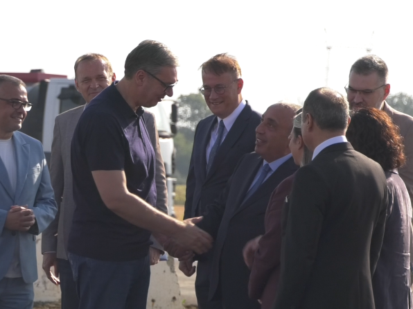 PREDSEDNIK SRBIJE ALEKSANDAR VUČIĆ OBIŠAO RADOVEDeonica auto-puta Kuzmin-Sremska Rača u završnici