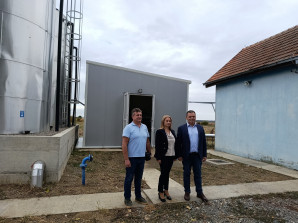 GRABOVCIMini fabrika vode u probnom radu
