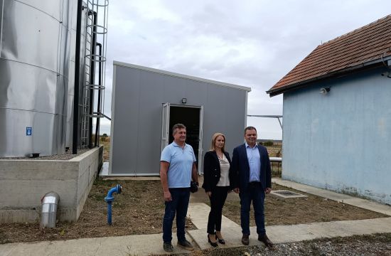 GRABOVCIMini fabrika vode u probnom radu