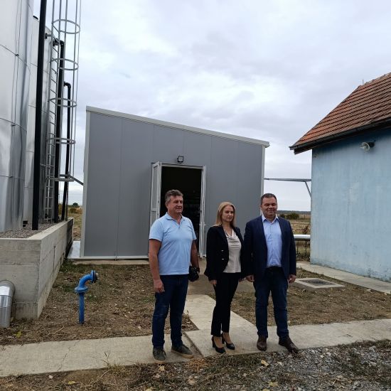 GRABOVCIMini fabrika vode u probnom radu