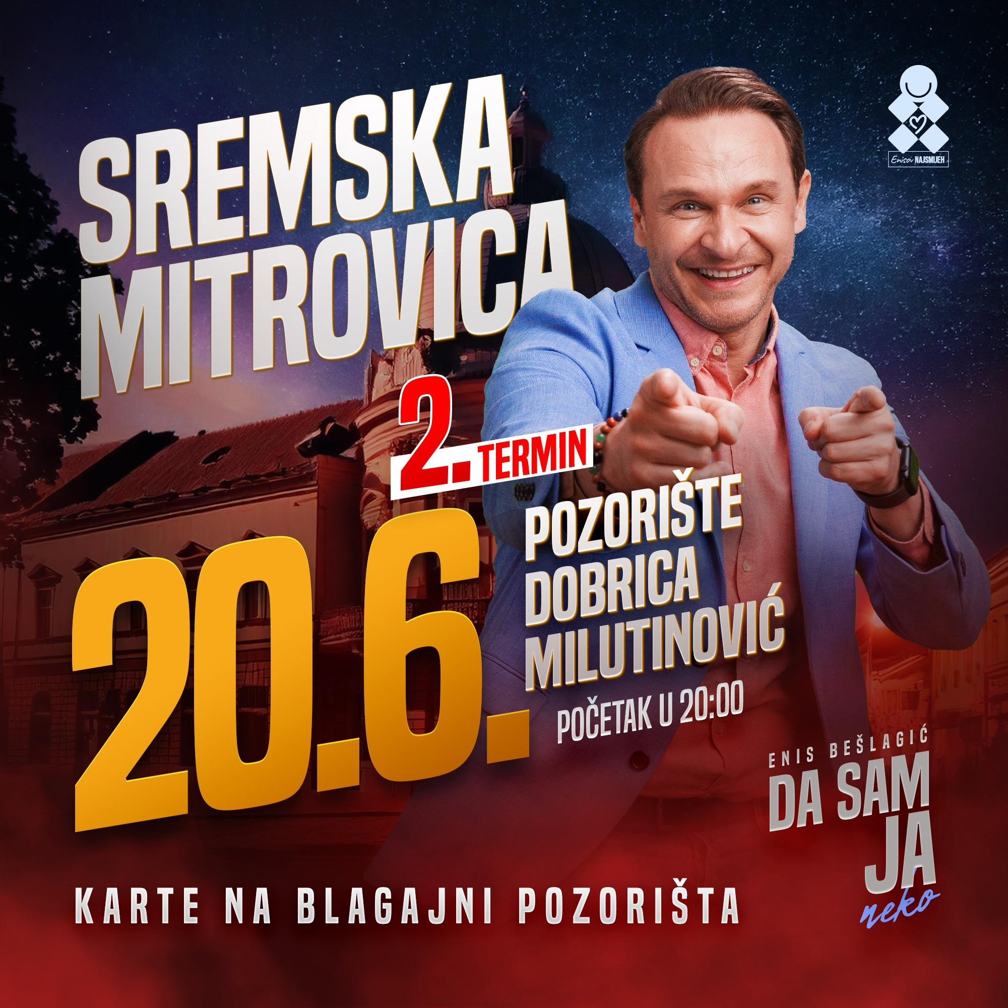 POZORIŠTE „DOBRICA MILUTINOVIĆ“Za kraj sezone predstava „Da sam ja neko“
