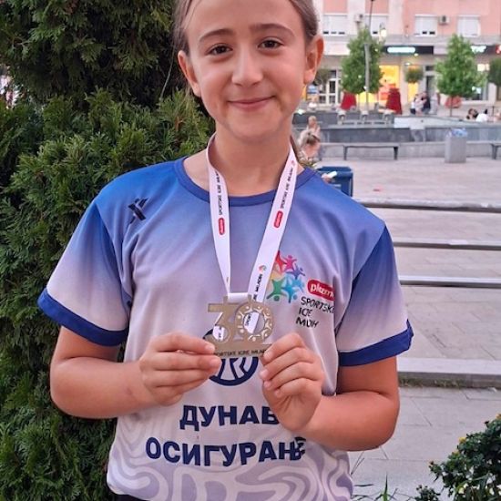 SPORTSKE IGRE MLADIHJana Pavlović na finalu u Splitu