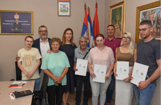 OPŠTINA ŠIDČetiri porodice dobile kuću
