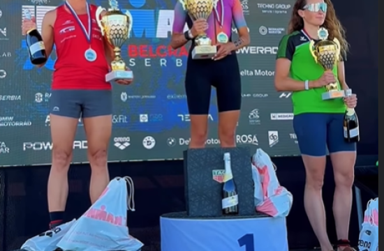 IRONMAN TRKALana Gavrilović prva