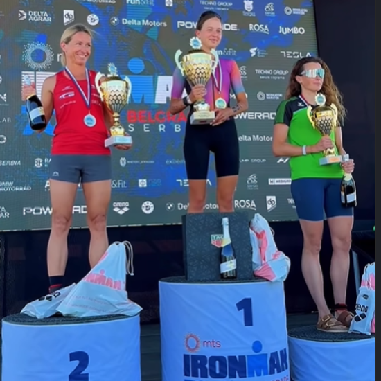 IRONMAN TRKALana Gavrilović prva