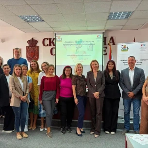 MINISTARKA U TEHNIČKOM MANDATU TATJANA MACURA U POSETI OPŠTINI ŠIDPodrška projektu „Sigurna i osnažena“