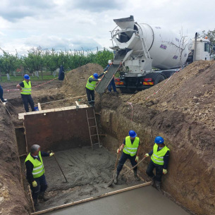 IZGRADNJA GLAVNOG VODA NOVE VODOVODNE MREŽE NA PRAVCU SREMSKA MITROVICA - MILEKIĆ SALAŠRadovi teku po planu