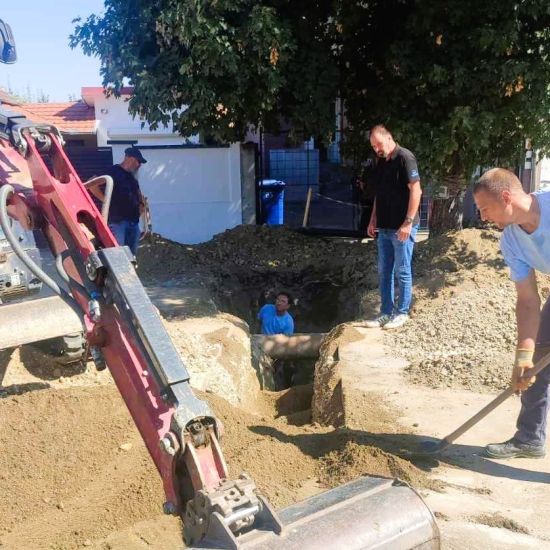 SREMSKA MITROVICA„Vodovod“ gradi novu mrežu u Ulici Petra Preradovića