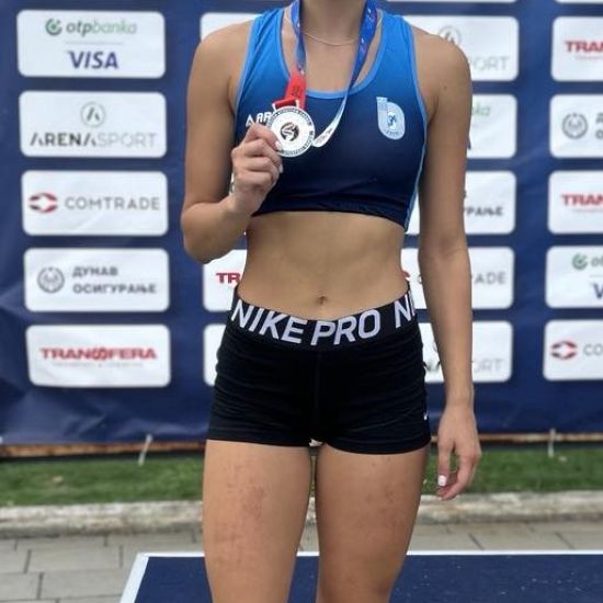 AK „SREM“Teodora Čonić vicešampionka Srbije