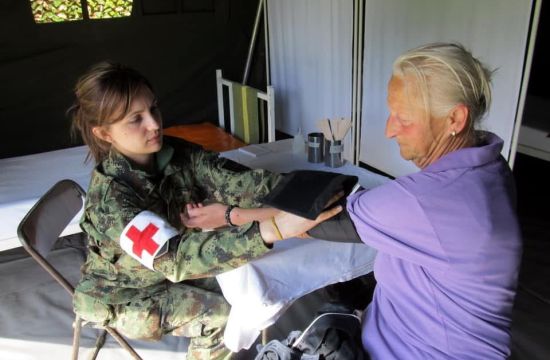 SVILOŠVojni lekar u selu 24. aprila